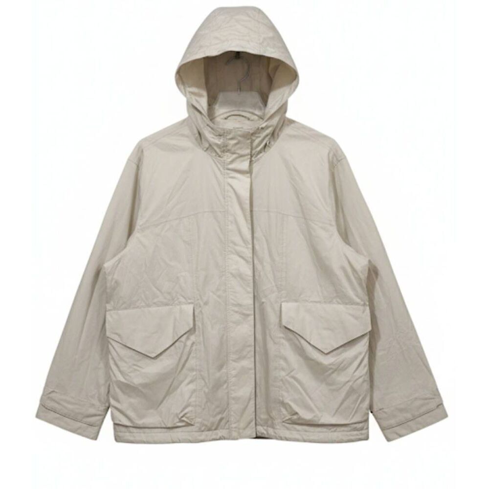 Lululemon Womens size 12 razor thin lightweight jacket beige running Activewear